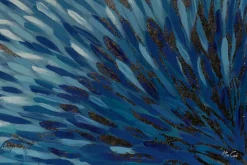 XXL Öl Gemälde 'Anemonentraum' | Handgemaltes Unikat