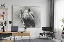 XXL Öl Gemälde 'Animal Power' | Handgemaltes Unikat