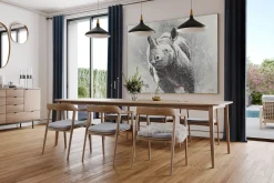 XXL Öl Gemälde 'Animal Power' | Handgemaltes Unikat