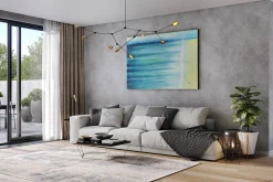 XXL Öl Gemälde 'Approaching Shore' | Handgemaltes Unikat