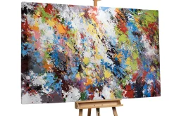 XXL Öl Gemälde 'Art of Splashes' | Handgemaltes Unikat