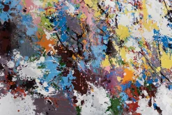 XXL Öl Gemälde 'Art of Splashes' | Handgemaltes Unikat