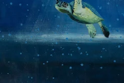 XXL Öl Gemälde 'A Turtle's Adventure' | Handgemaltes Unikat