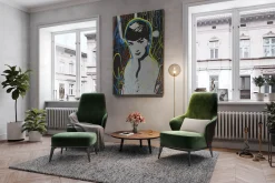 XXL Öl Gemälde 'Audrey Hepburn 2.0' | Handgemaltes Unikat