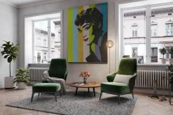 XXL Öl Gemälde 'Audrey's Charms' | Handgemaltes Unikat