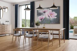 XXL Öl Gemälde 'Aufblühendes Glück' | Handgemaltes Unikat