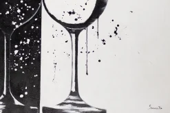 XXL Öl Gemälde 'Auf ein Glas' | Handgemaltes Unikat
