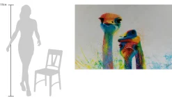 XXL Öl Gemälde 'Australian Colorfulness' | Handgemaltes Unikat