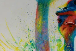XXL Öl Gemälde 'Australian Colorfulness' | Handgemaltes Unikat