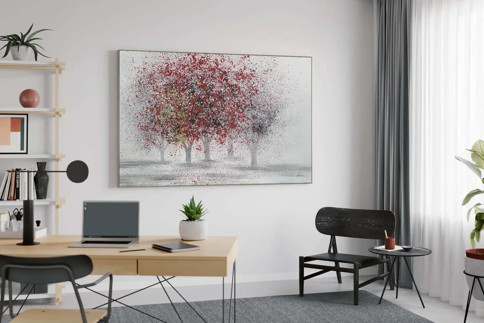 XXL Öl Gemälde 'Autumn Wonder' | Handgemaltes Unikat