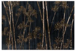 XXL Öl Gemälde 'Bamboo Shimmer' | Handgemaltes Unikat