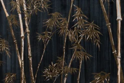 XXL Öl Gemälde 'Bamboo Shimmer' | Handgemaltes Unikat