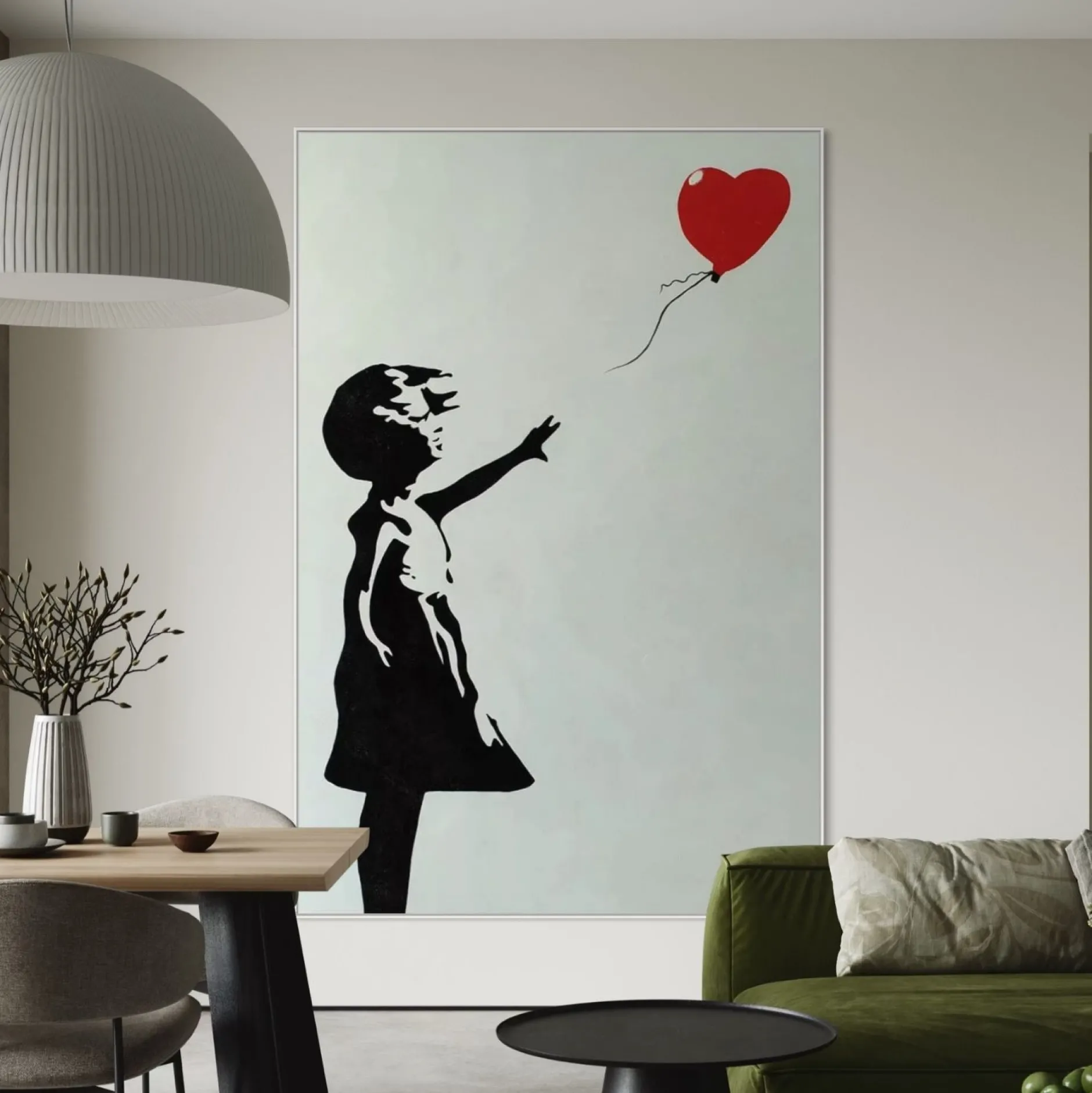 XXL Öl Gemälde 'Banksy's Dream' | Handgemaltes Unikat