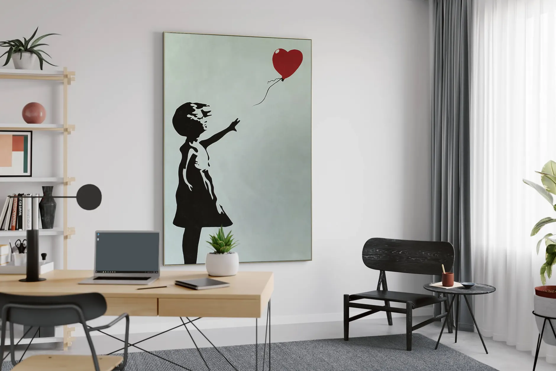 XXL Öl Gemälde 'Banksy's Dream' | Handgemaltes Unikat