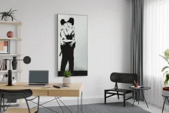 XXL Öl Gemälde 'Banksy's Love for all' | Handgemaltes Unikat