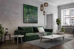 XXL Öl Gemälde 'Banksy's Monet 2.0' | Handgemaltes Unikat