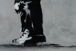 XXL Öl Gemälde 'Banksy's Prank' | Handgemaltes Unikat