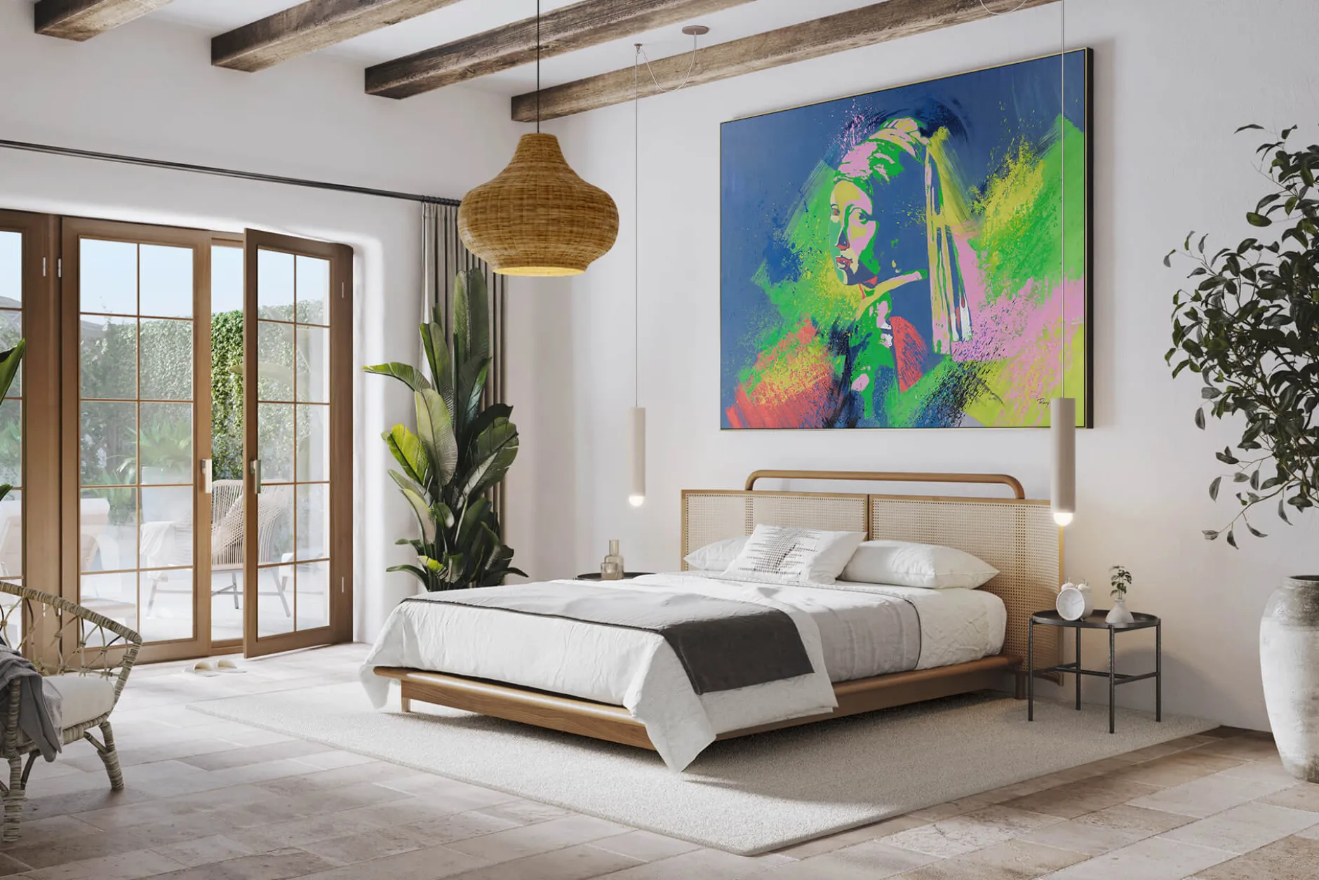 XXL Öl Gemälde 'Baroque meets Pop Art' | Handgemaltes Unikat