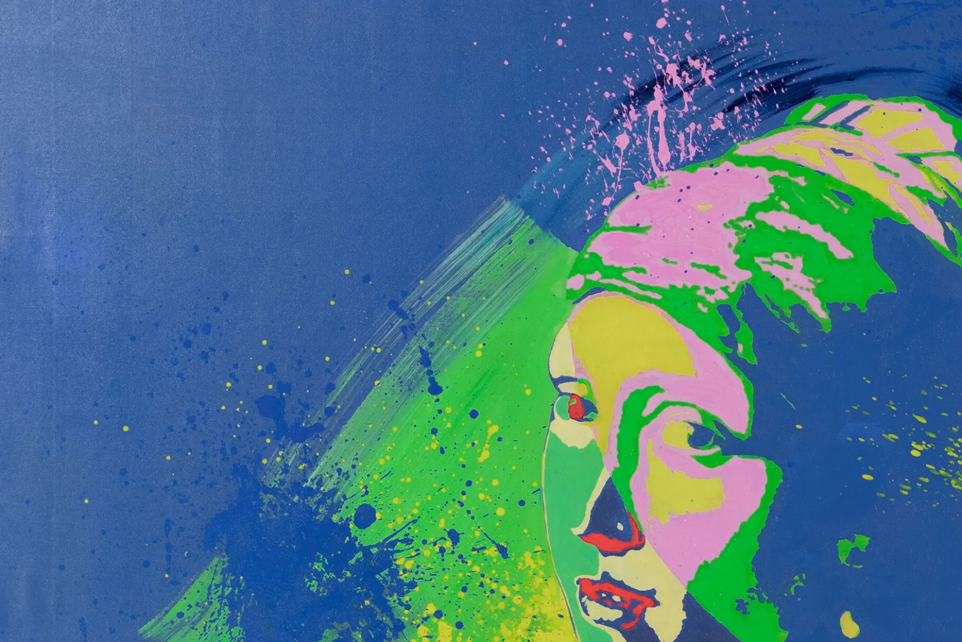 XXL Öl Gemälde 'Baroque meets Pop Art' | Handgemaltes Unikat