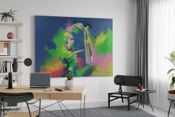 XXL Öl Gemälde 'Baroque meets Pop Art' | Handgemaltes Unikat