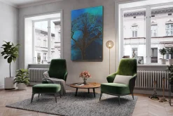 XXL Öl Gemälde 'Baum der Erleuchtung' | Handgemaltes Unikat