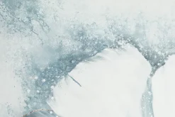 XXL Öl Gemälde 'Beauty from Ice' | Handgemaltes Unikat
