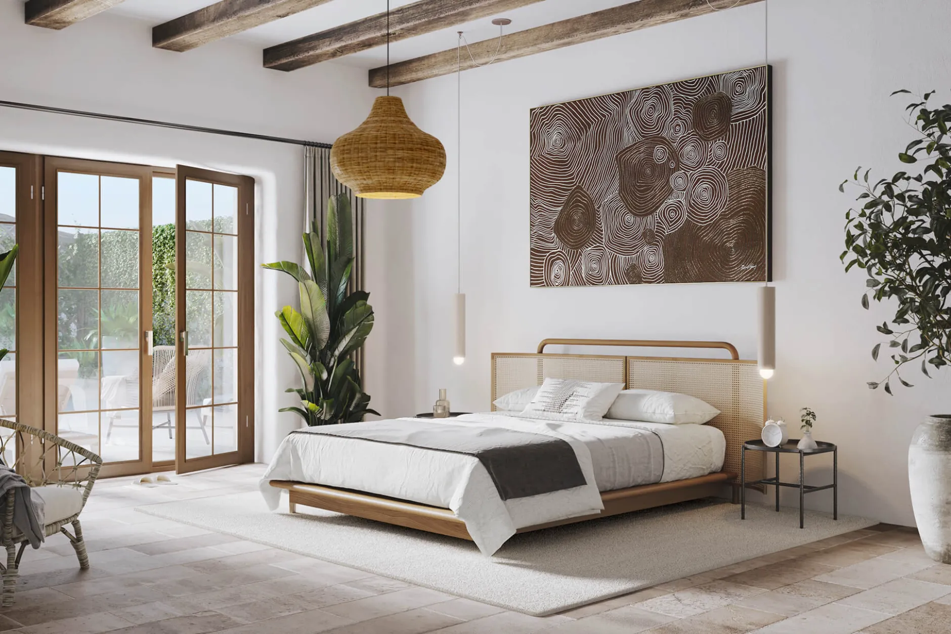 XXL Öl Gemälde 'Beauty of Wood' | Handgemaltes Unikat