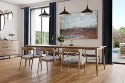 XXL Öl Gemälde 'Beneath the Boards' | Handgemaltes Unikat