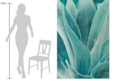 XXL Öl Gemälde 'Between the Petals' | Handgemaltes Unikat