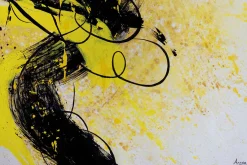 XXL Öl Gemälde 'Bienenkönigin' | Handgemaltes Unikat