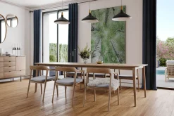 XXL Öl Gemälde 'Birch Tree Canopy' | Handgemaltes Unikat
