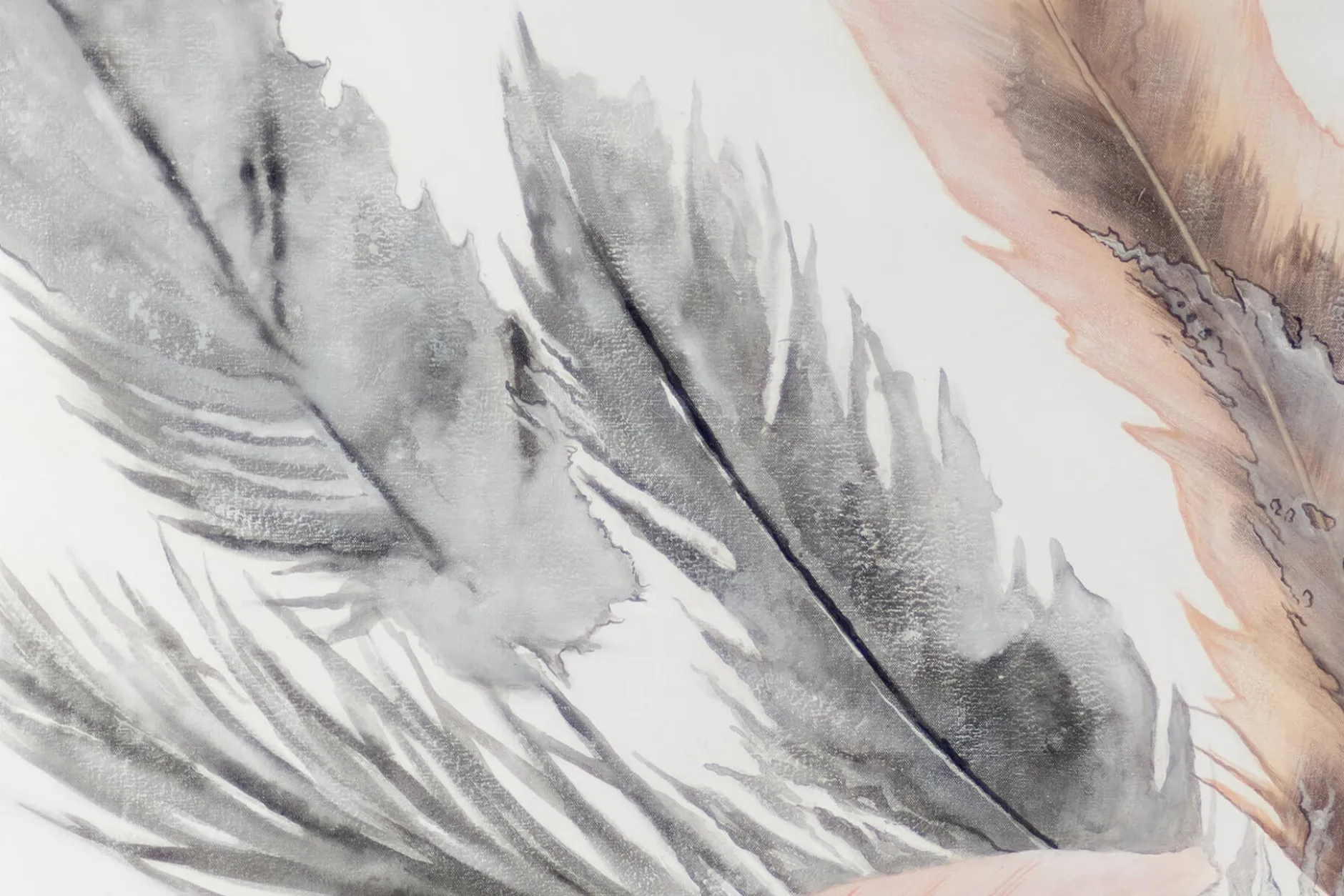 XXL Öl Gemälde 'Birds of a Feather' | Handgemaltes Unikat