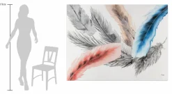 XXL Öl Gemälde 'Birds of a Feather' | Handgemaltes Unikat
