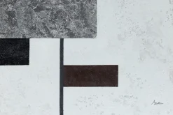 XXL Öl Gemälde 'Black-White Harmony' | Handgemaltes Unikat