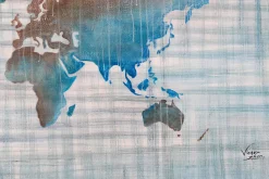 XXL Öl Gemälde 'Blick auf die Welt' | Handgemaltes Unikat