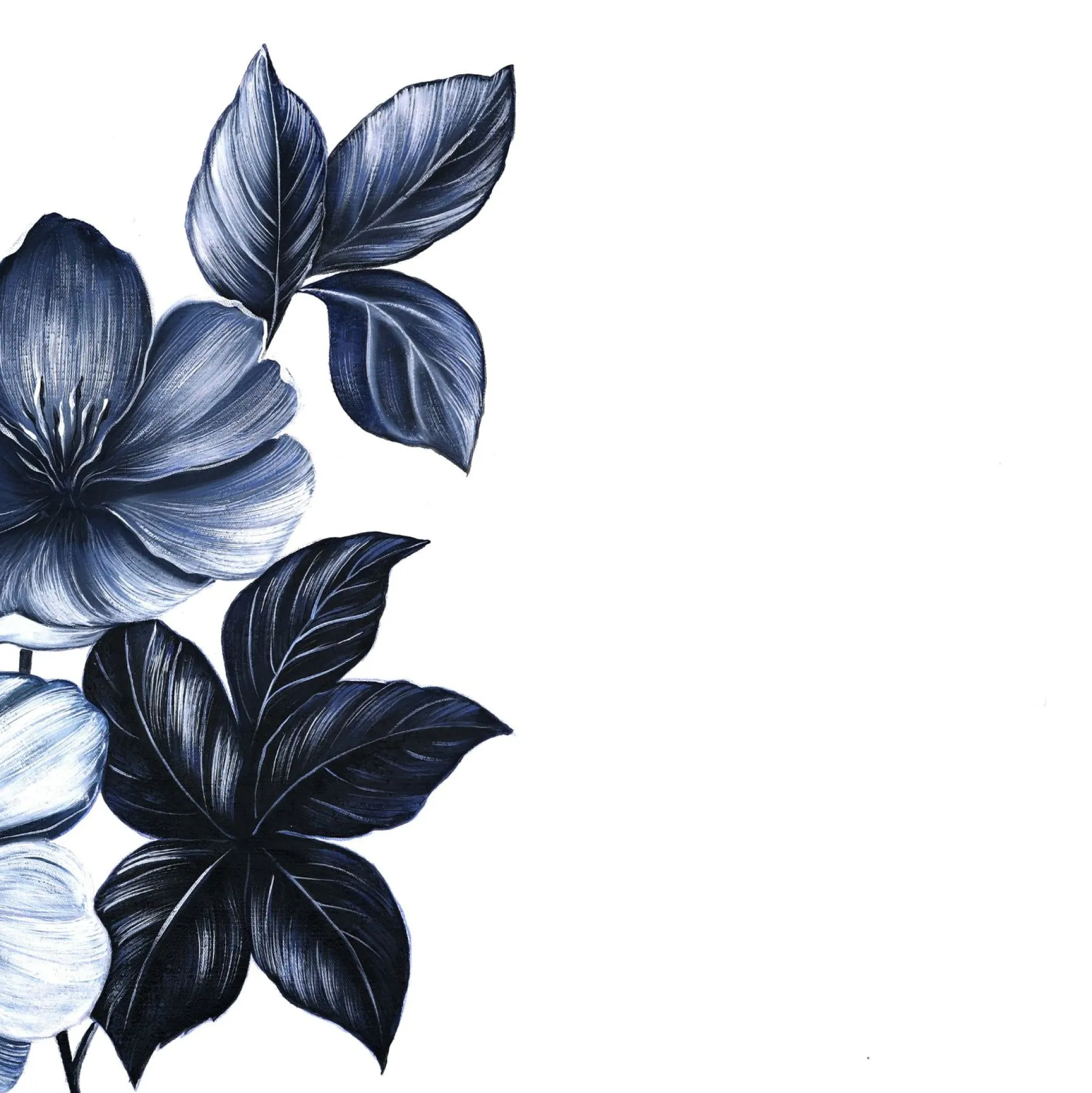 XXL Öl Gemälde 'Bliss of Flowers' | Handgemaltes Unikat