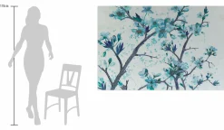 XXL Öl Gemälde 'Blossoming Bough' | Handgemaltes Unikat