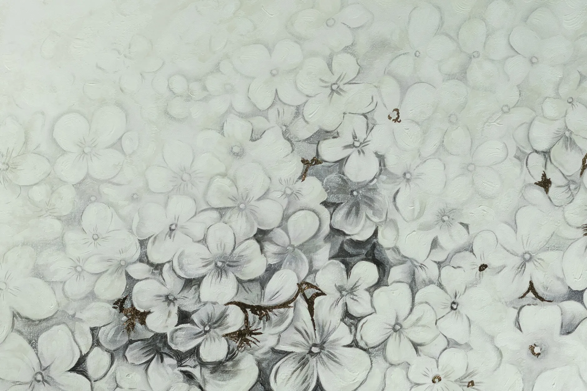 XXL Öl Gemälde 'Blossoming Ensemble' | Handgemaltes Unikat