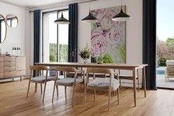 XXL Öl Gemälde 'Blossoming Rosebud' | Handgemaltes Unikat