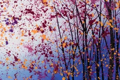 XXL Öl Gemälde 'Blossoms at Dawn' | Handgemaltes Unikat