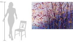 XXL Öl Gemälde 'Blossoms at Dawn' | Handgemaltes Unikat