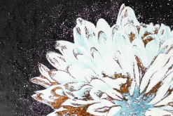 XXL Öl Gemälde 'Blüte der Nacht' | Handgemaltes Unikat