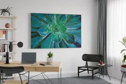 XXL Öl Gemälde 'Blüte des Lichts' | Handgemaltes Unikat
