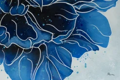 XXL Öl Gemälde 'Blüte des Ozeans' | Handgemaltes Unikat