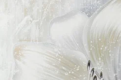 XXL Öl Gemälde 'Blüte im Schnee' | Handgemaltes Unikat