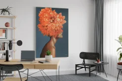 XXL Öl Gemälde 'Blüten der Inspiration' | Handgemaltes Unikat