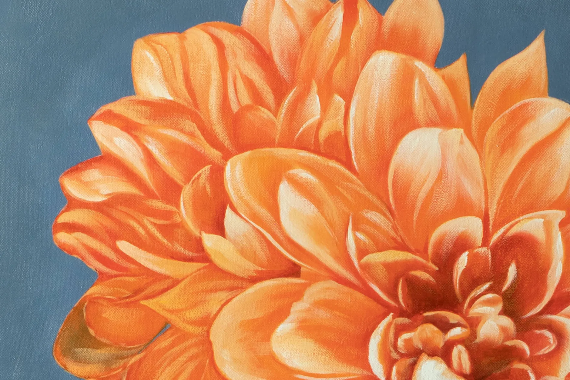 XXL Öl Gemälde 'Blüten der Inspiration' | Handgemaltes Unikat