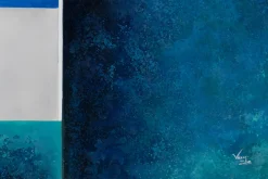 XXL Öl Gemälde 'Blue is Still Blue' | Handgemaltes Unikat