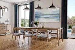 XXL Öl Gemälde 'Blue Oasis' | Handgemaltes Unikat