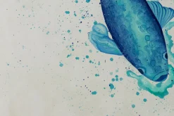 XXL Öl Gemälde 'Blue Perfection' | Handgemaltes Unikat